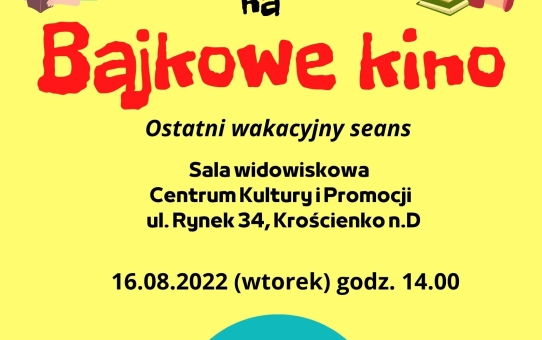 Bajkowe Kino - 16.08.2022