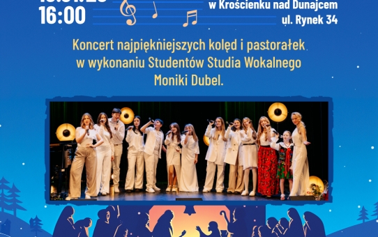 Koncert kolęd i pastorałek "Nad Betlejem" - Zapraszamy