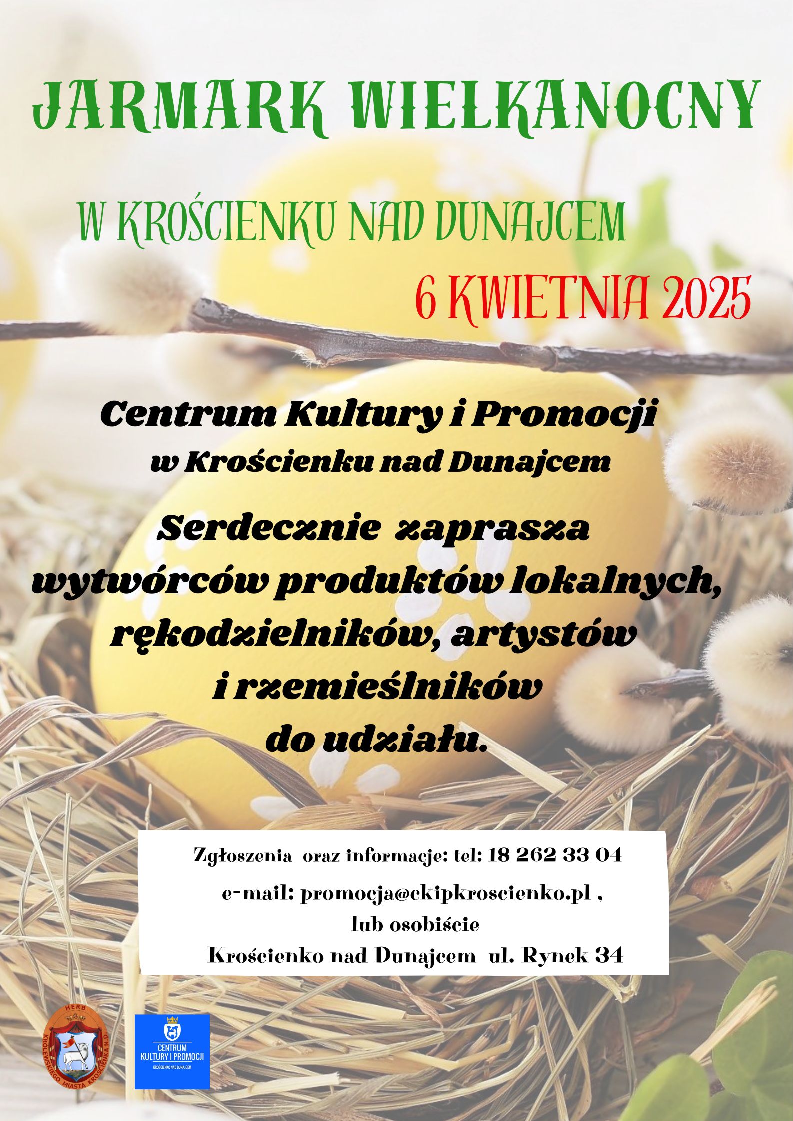 Jarmark wielkanocny zaproszenie