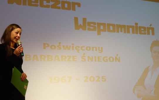 Wieczór wspomnień o Pani Barbarze Śniegoń